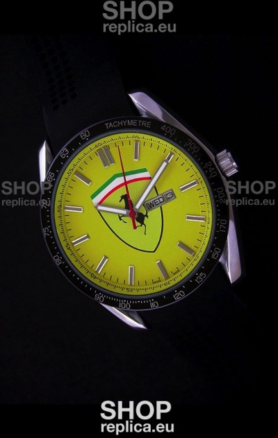 Ferrari Watches in Yellow Dial