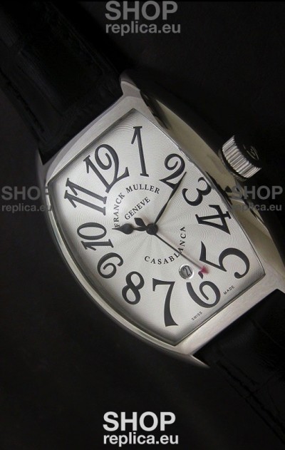 Franck Muller Casa Blanca Japanese Replica Watch in White Dial