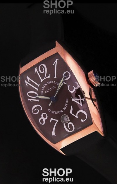 Franck Muller Platinum Rotor Swiss Replica Watch