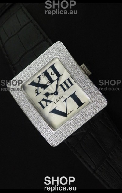 Franck Muller Geneve Infinity Japanese Special Watch in Diamond Bezel