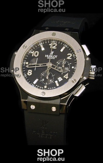 Hublot Big Bang Swiss Replica Watch in Black Dial