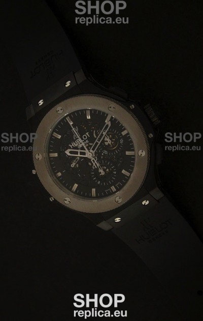 Hublot Big Bang AeroBang Swiss Watch in PVD Casing