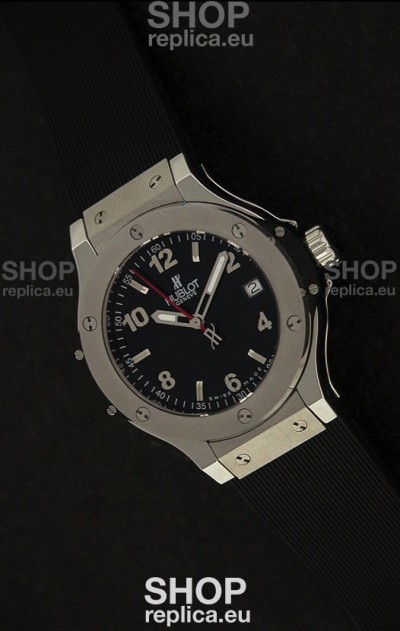 Hublot Big Bang King Swiss Quartz Watch in Black Dial