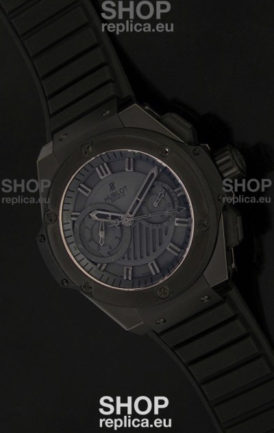 Hublot Big Bang King Power All Black Swiss Watch Ceramic Case