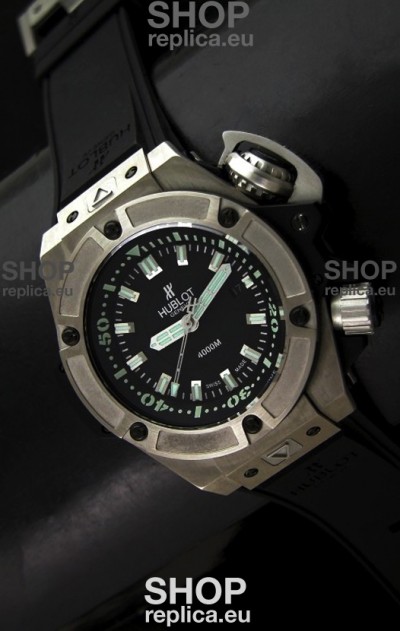 Hublot Big Bang Diver 4000M Swiss Watch Titanium - 1:1 Mirror Replica Watch