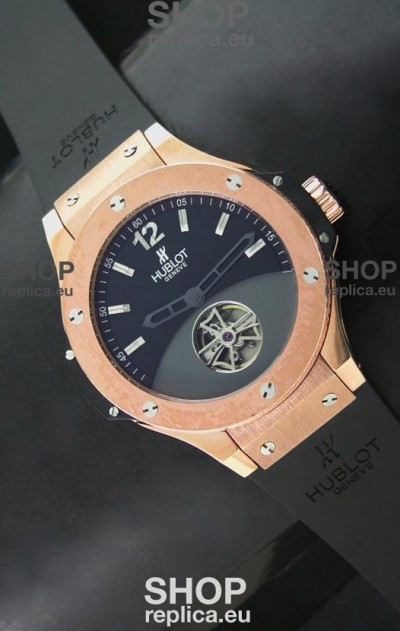 Hublot Big Bang Solo Bang Japanese Replica Rose Gold Watch