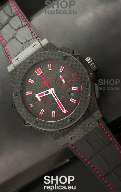 Hublot Big Bang Full Carbon Swiss Watch - 1:1 Mirror Replica Watch