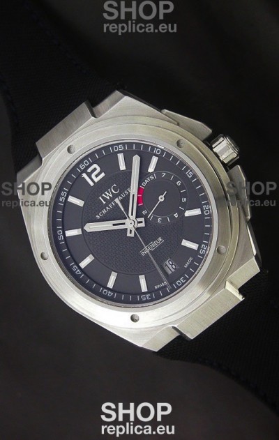 IWC Ingenieur Power Reserve Swiss Watch in Grey