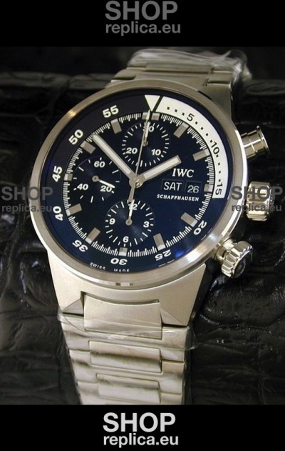 IWC Aquatimer Chrono Automatic Swiss Watch in Steel
