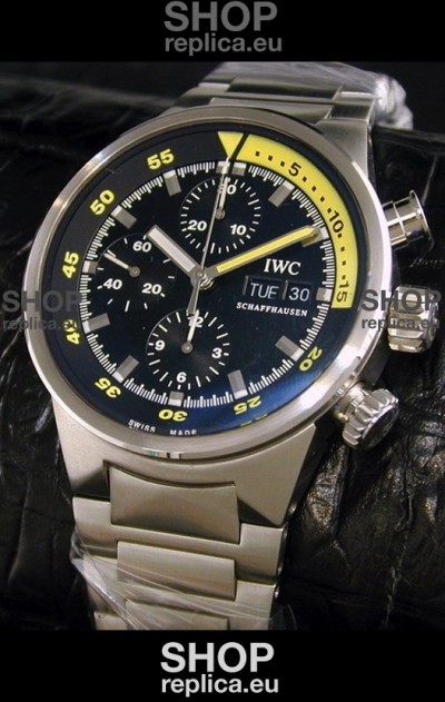 IWC Aquatimer Chrono Automatic Swiss Watch in Steel