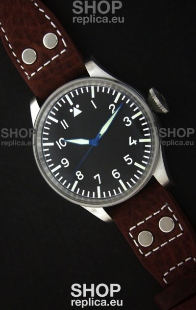 IWC Pilot Automtaic Swiss Replica Watch in black Dial
