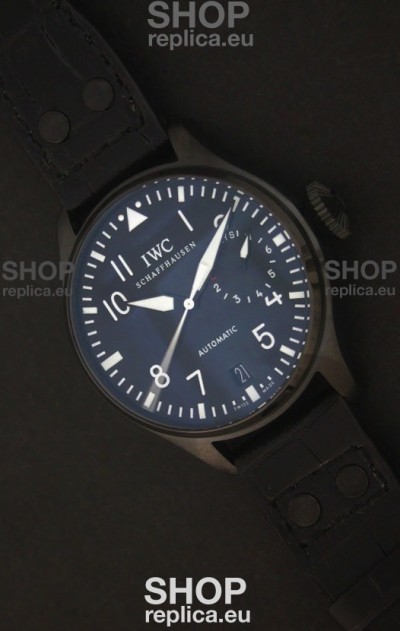 IWC Tournenu one Out of 50 Swiss Replica Watch in Black PVD Casing