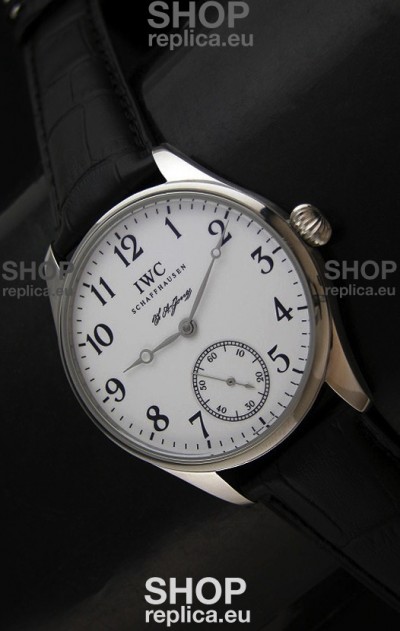 IWC FA Jones Swiss Swiss Replica Watch in White Dial