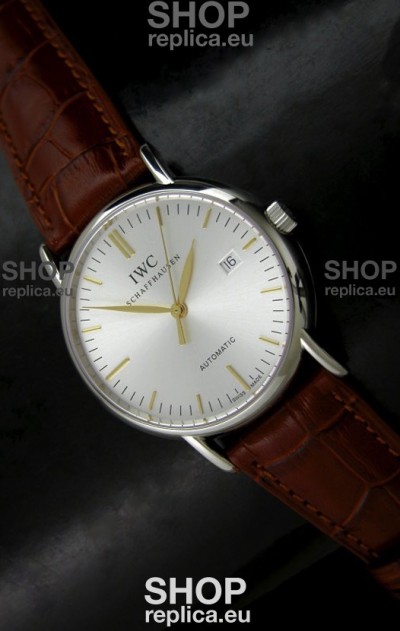 IWC Big Pilot Swiss Replica Watch in Stainless Steel Casing