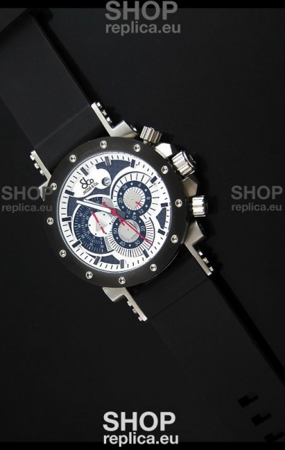 Jacob and Co. Manhattan Epic 2 Watch in White Dial
