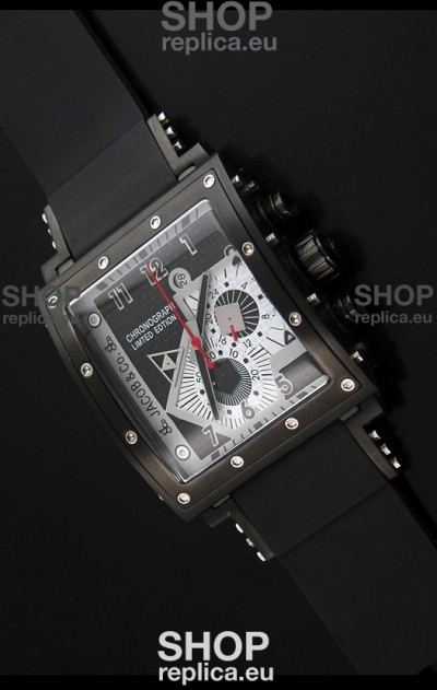 Jacob and Co. Manhattan Watch in Steel Case
