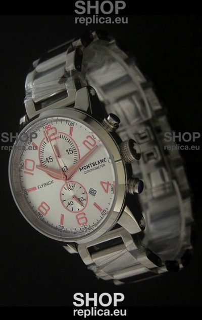 Montblanc FlyBack Chronometer Watch in Stainless Steel Casing