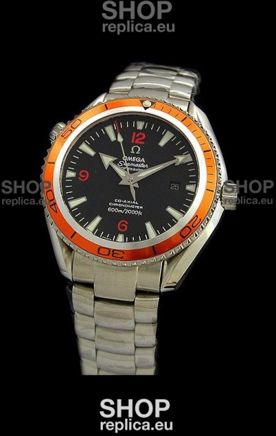 Omega Seamaster Planet Ocean Swiss Watch in Black Dial