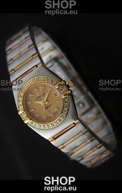Omega Constellation Ladies Watch in Rose Gold