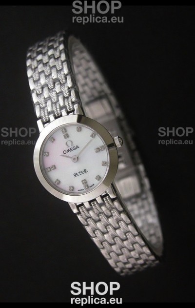 Omega De Ville Seamaster Quartz in White Dial