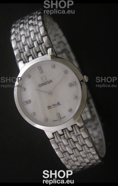 Omega De Ville Seamaster Quartz in White 