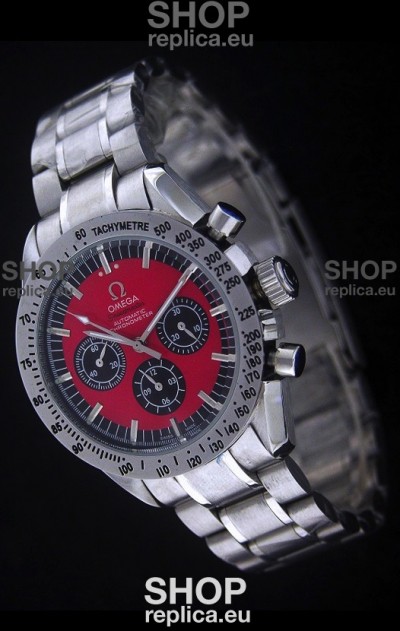 Omega Speedmaster Racing Michael Schumacher Edition Watch in Red Dial