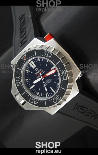 Omega Seamaster Ploprof Swiss Watch in Black Strap