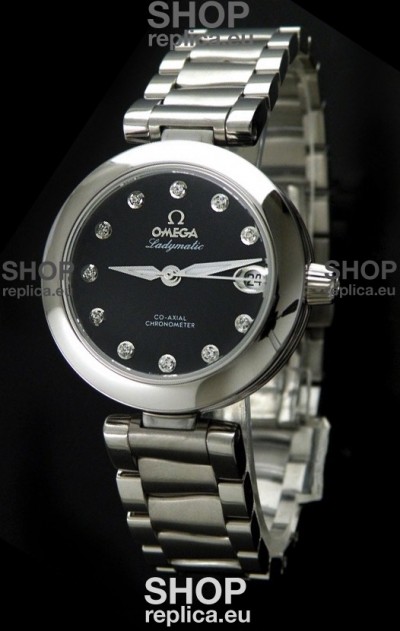 Omega Deville Ladymatic Chronometer Swiss Automatic Watch - 1:1 Mirror Replica 