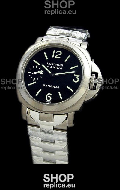 Panerai Luminor Marina Swiss Watch in Steel Casing