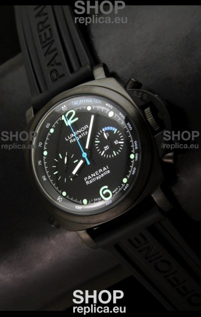 Panerai Luminor Regatta Flyback Swiss Watch PVD Casing