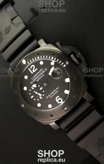Panerai Luminor Submersible 1000M Japanese Automatic PVD Watch