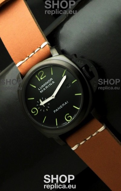 Panerai Luminor Marina Black Seal PVD Swiss Watch