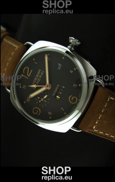Panerai Radiomir PAM497 10 Days Japanese Replica Watch in Steel Case
