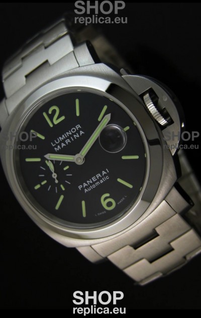 Panerai Luminor Marina PAM299K Swiss Watch in Steel Strap
