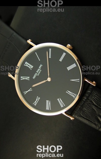 Patek Philippe Calatrava Ulta-Thin Japanese Replica Watch - 4MM Thick