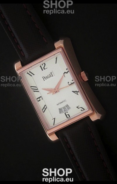 Piaget Tie Emperador Swiss Watch in White Dial