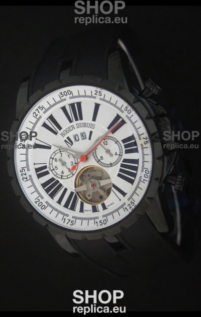Roger Dubuis Excalibur Tourbillon PVD Japanese Watch