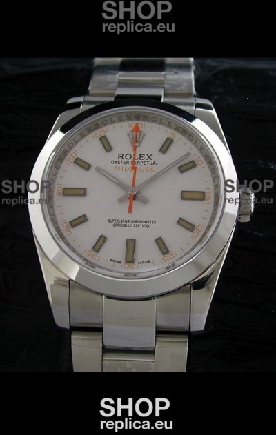 Rolex Oyster Perpetual Milgauss Swiss Replica Watch
