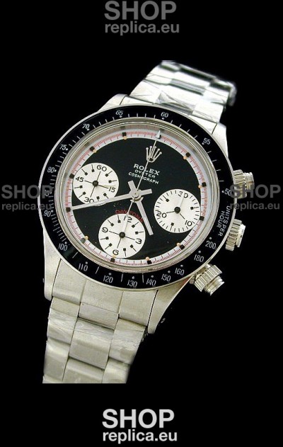 Rolex Daytona Paul Newman Edition Replica Steel Watch 