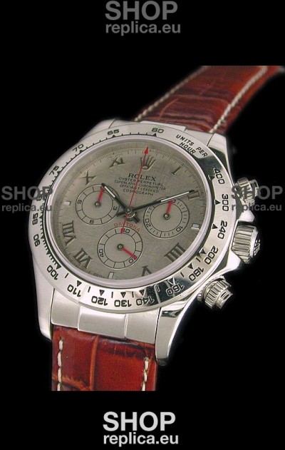 Rolex Oyster Cosmograph Swiss Replica Watch in Meteorite Grey Dial