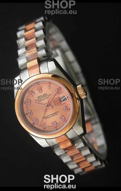 Rolex Datejust Oyster Perpetual Superlative ChronoMeter Swiss Yellow Gold Watch 