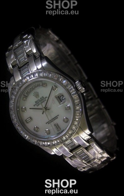 Rolex Day Date Diamonds Replica Watch