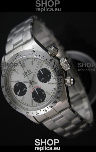 Rolex Oyster Cosmograph Swiss Replica Watch in White Dial