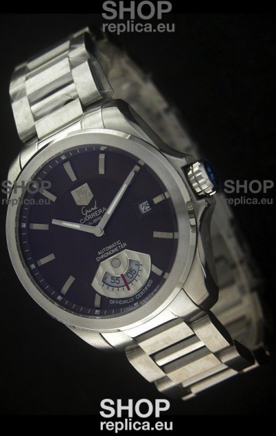 Tag Heuer Grand Carrera Calibre Swiss Automatic Watch in Black Dial