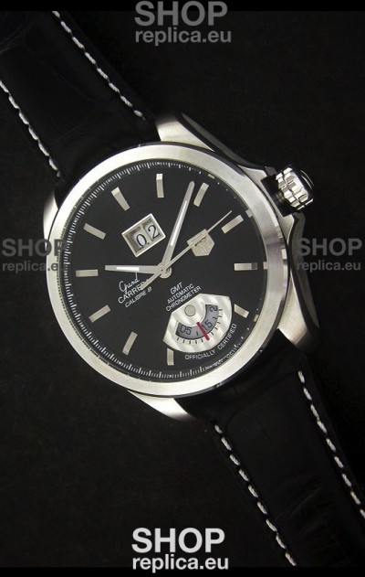 Tag Heuer Grand Carrera Calibre 8 Swiss Automatic Watch in Black
