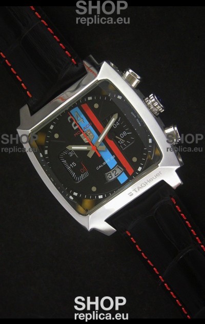 Tag Heuer Monaco Twenty Four Concept Chronograph PVD Watch