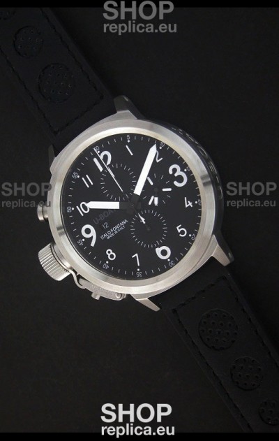 U-Boat Flightdeck Watch in Black Dial