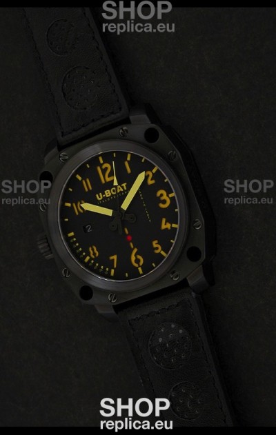 U-Boat Thousands of Feet Black PVD Watch