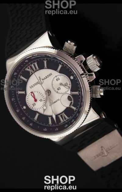 Ulysse Nardin No.239 Swiss Automatic Watch in Black&White Dial