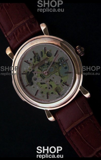 Vacheron Constantin Cabinotiers Japanese Quartz Watch in Rose Gold